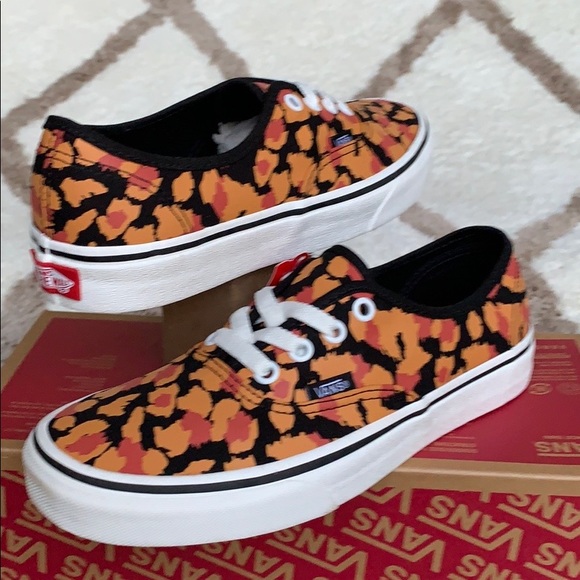 Vans Authentic Leopard Black/Inca Gold men’s - Picture 13 of 16